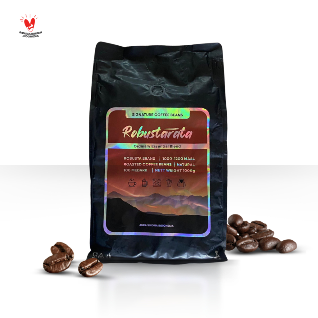 

Sinona Robustarata Biji Kopi Ijen - (Es Kopi susu)