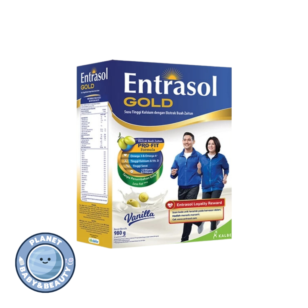 

Entrasol Gold 980g Vanila