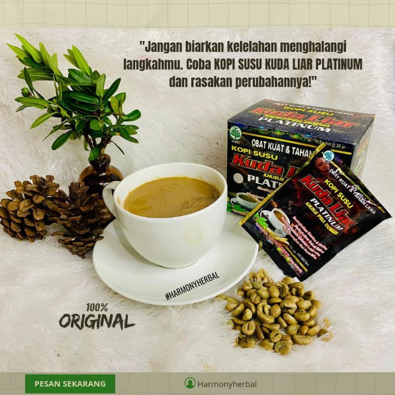 

KOPI SUSU KUDA LIAR PLATINUM ORIGINAL 100%