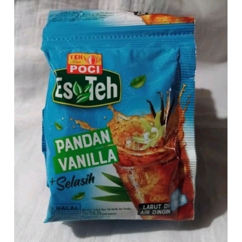 

Es Teh Poci Pandan Vanila Selasih