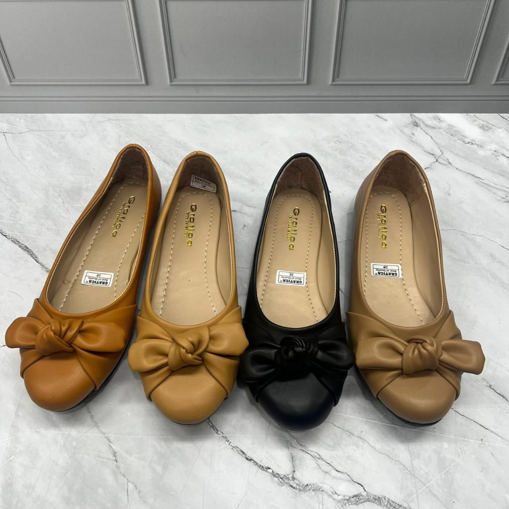 Gratica Sepatu Wanita Flat Shoes Balet Pita AM-47