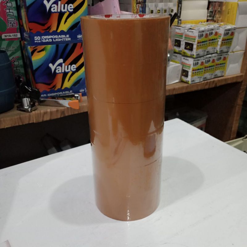 

Lakban/ Solasi Coklat 45 mm/ 4,5 cm x 90