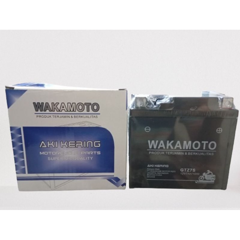 AKI KERING WAKAMOTO GTZ7S 12V WAKAMOTO