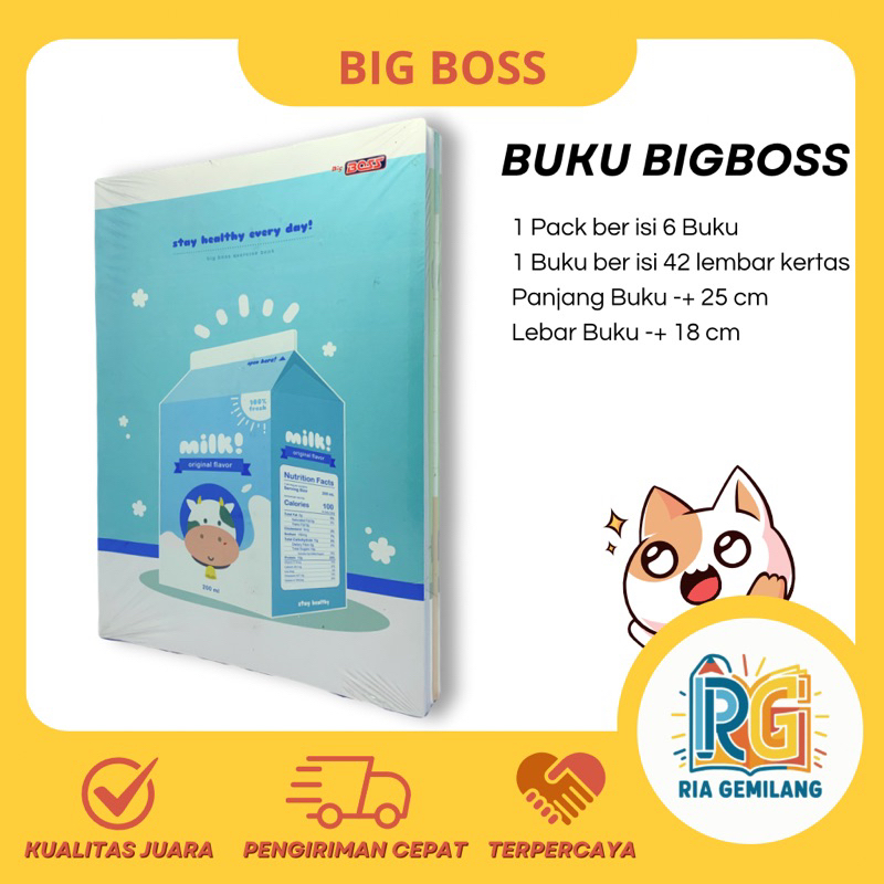 

BUKU BIGBOSS ISI 42 - BUKU TULIS SEKOLAH