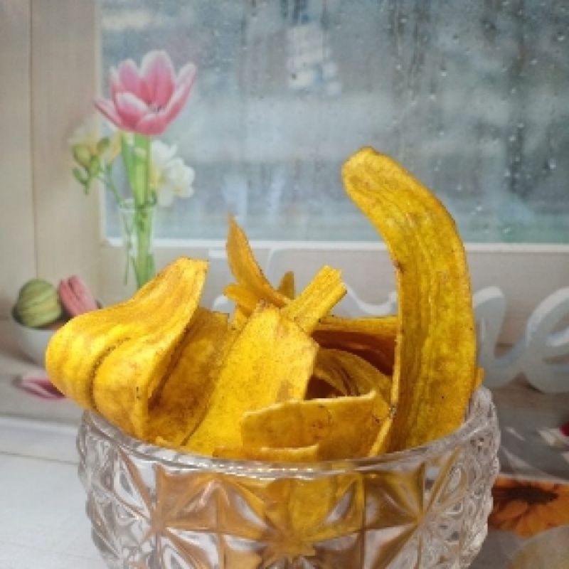 

Kripik pisang kepok asin/manis 250gr