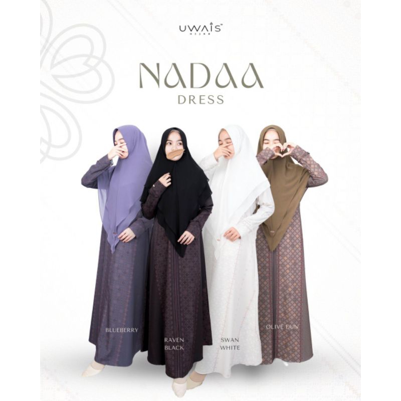 UWAIS HIJAB Nadaa Dress // La Tansa Series // Sarimbit 2025