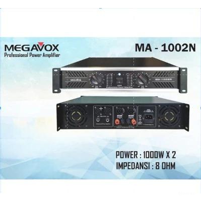 POWER AMPLI MEGAVOX MA1002 POWER MEGAVOX MA 1002