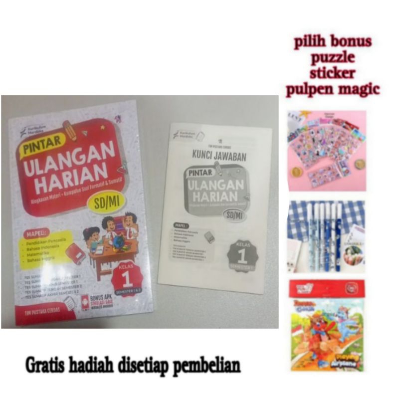 pintar ulangan harian SD kelas 1
