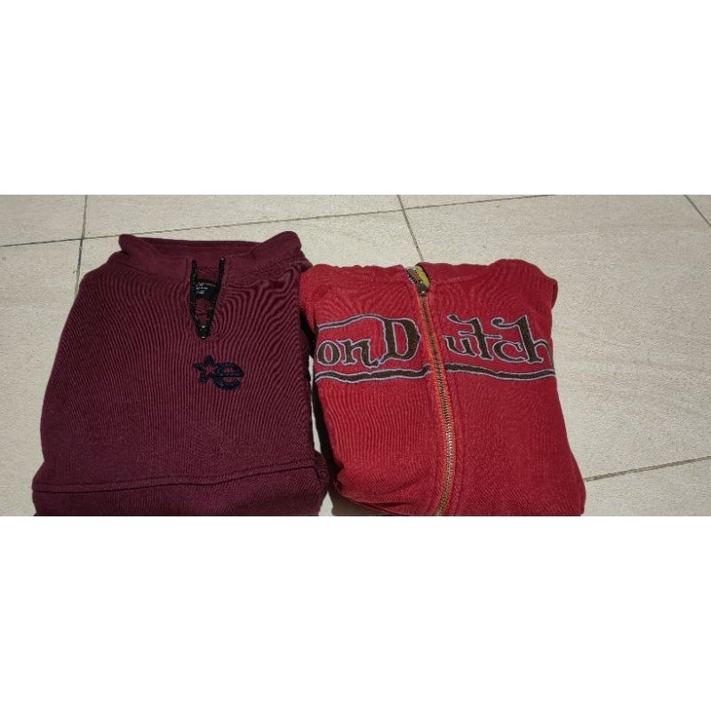 zip hoodie Vondutch & halfzip erigo