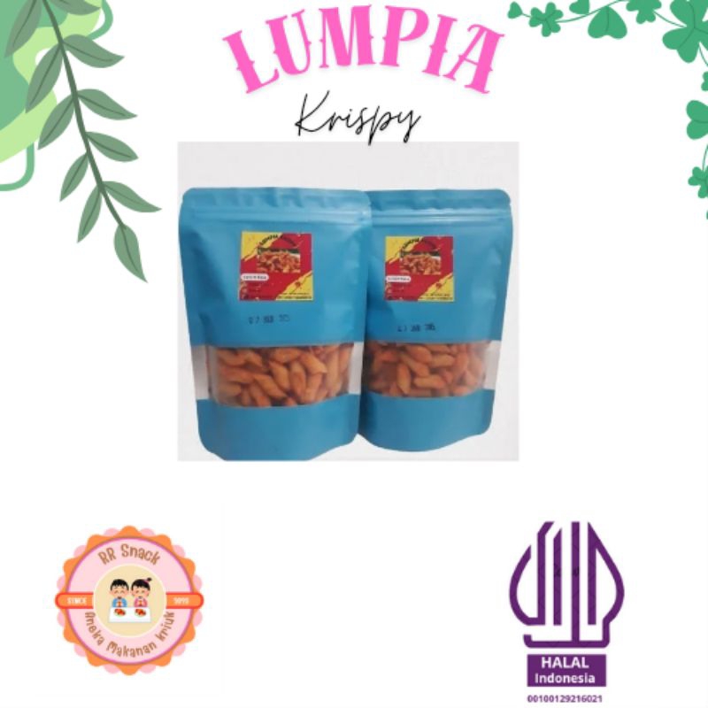 

Cemilan Viral/Lumpia Krispy//Lumpia Kering//Lumpia Goreng garing 150gr - RR SNACK