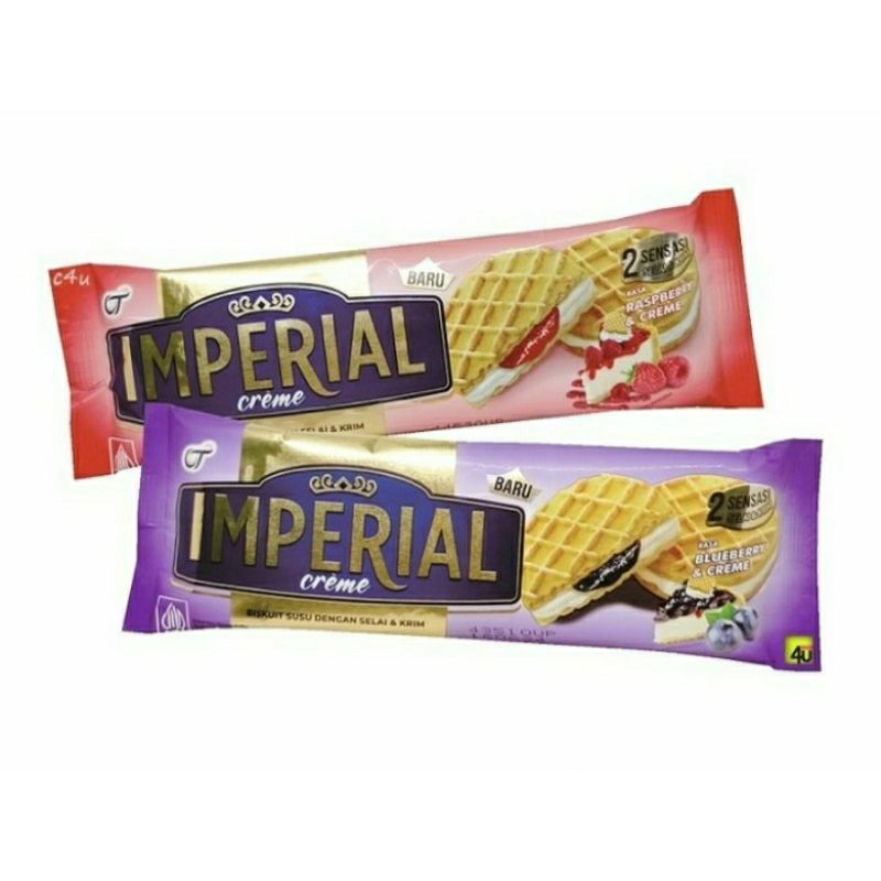 

imperial cream rasberry dan blueberry 102gr