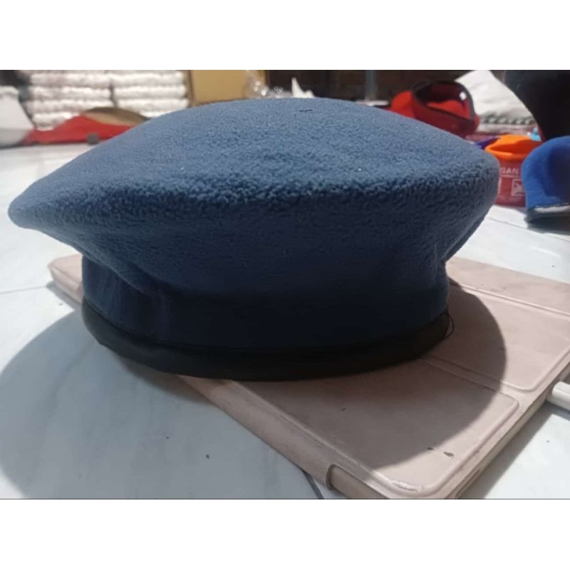 TOPI BARET KUALITAS PREMIUM WARNA ABU-ABU KEBIRUAM