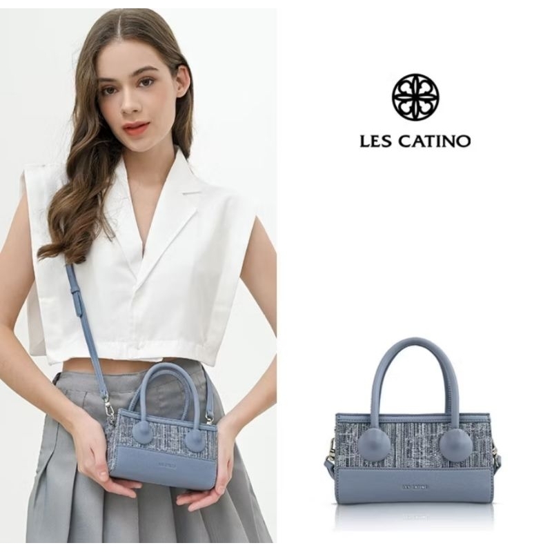 Tas Wanita Les Catino Vash Mini Satchel Linen