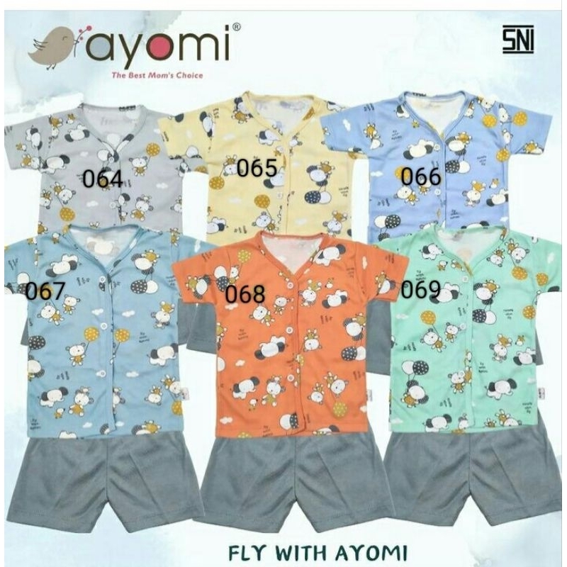 Fly with Ayomi Series Setelan Pendek