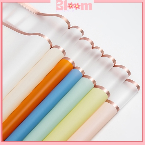 

Kertas Buket double List Gold Cellophane Wrapping Paper Kb6132