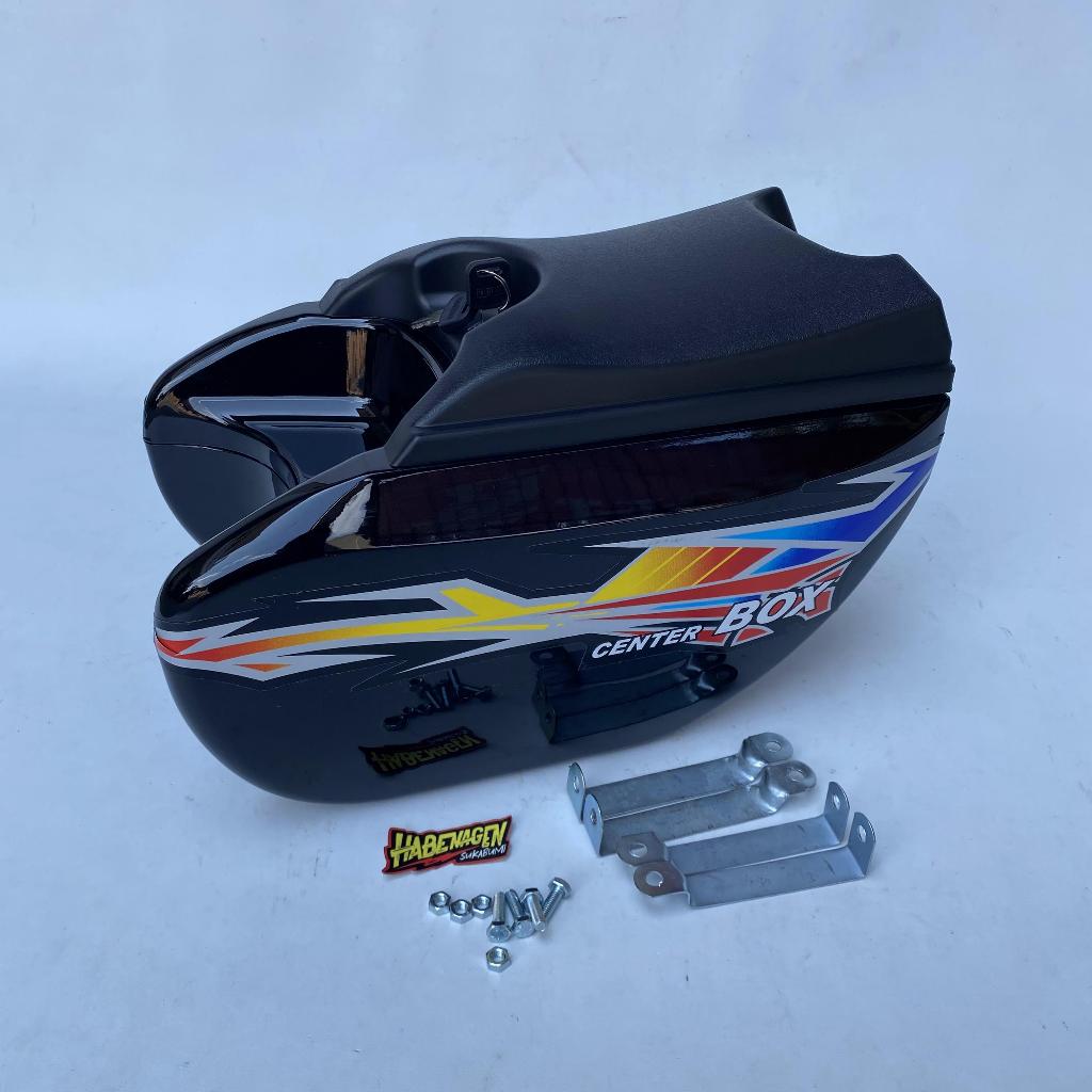 center senter box tool toolbox bok bagasi jok tengah 1 satu set breket bracket braket honda astrea g