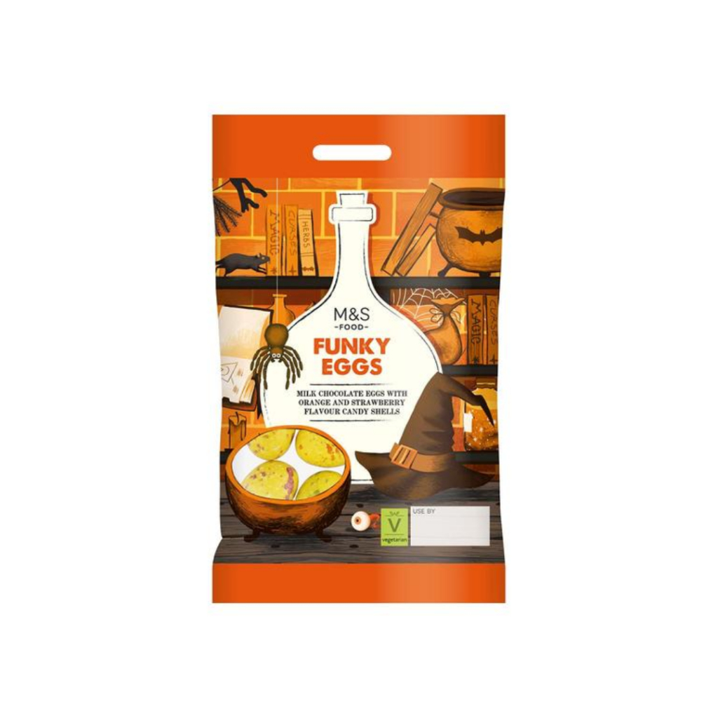 

M&S Funky Eggs 150gr | Coklat Hallowen
