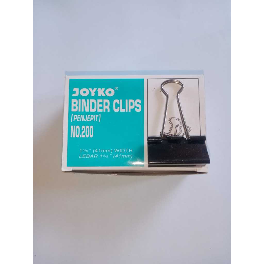 

BINDER CLIP/ KLIP KERTAS JOYKO NO. 200