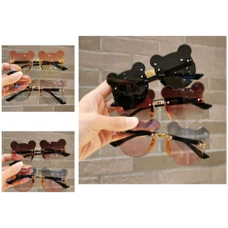 KACA MATA ANAK BEAR KACA MATA LUCU (Y.A)