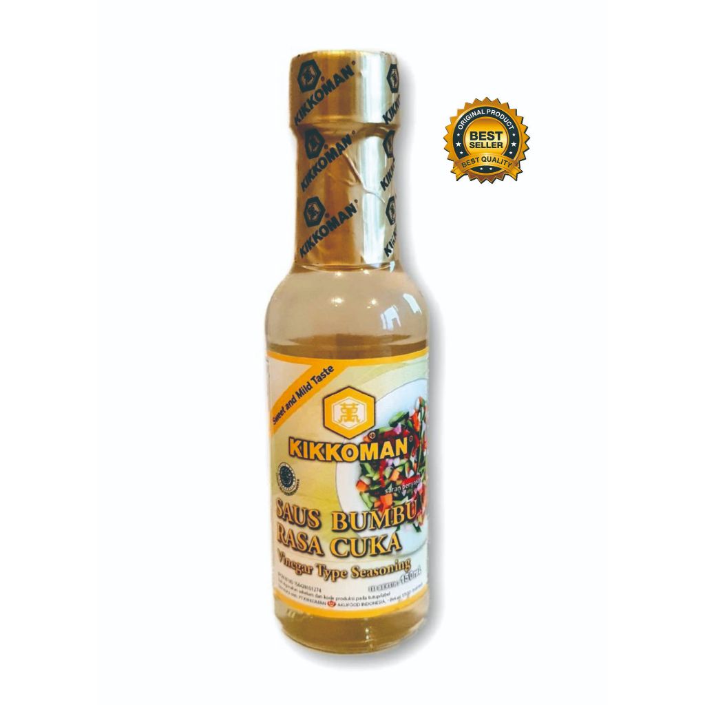 

Kikkoman Vinegar Type Seasoning HALAL ( Cuka Jepang) Botol 150 Ml / Cuka Sushi Vinegar Kikkoman Cuka Sushi Seasoning Cuka Masak 150ml HALAL