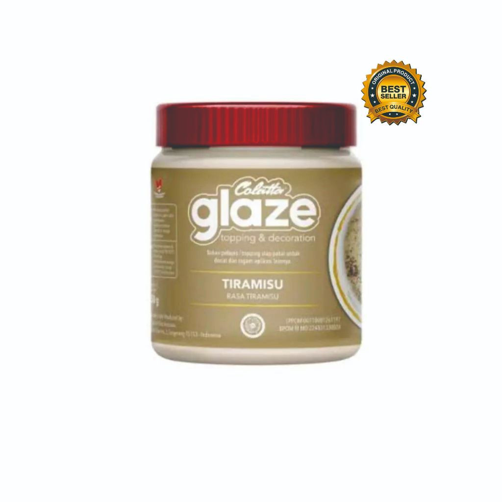 

GLAZE COLLATA TIRAMISU 250GR / Colatta Glaze Selai Roti / Topping Selai Colatta Glaze Premium