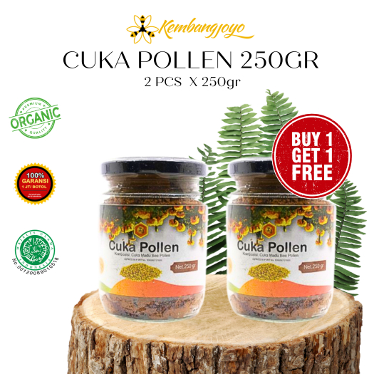 

Cuka Pollen 250gr BUY 1 GET 1