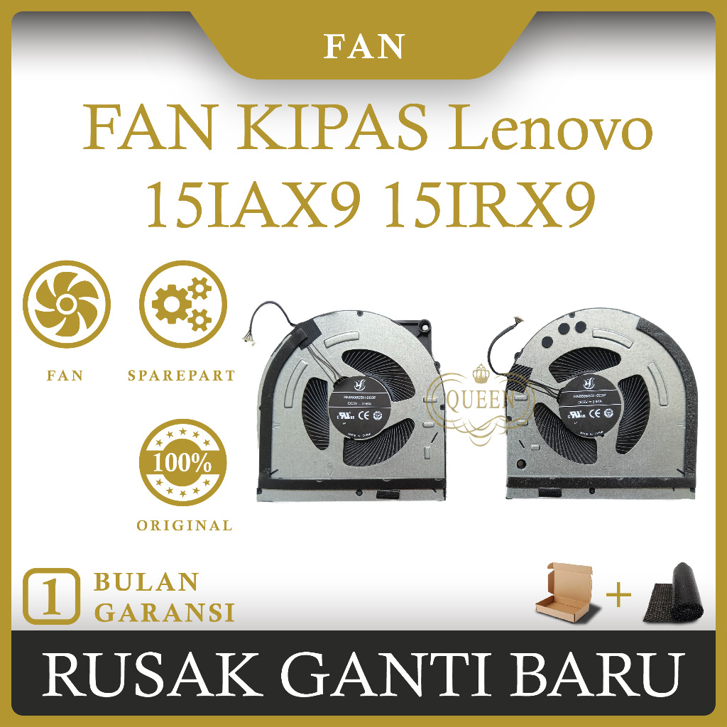 FAN KIPAS LAPTOP Lenovo LOQ 15IAX9 15IRX9 15IAX9I (5V 0.6A)