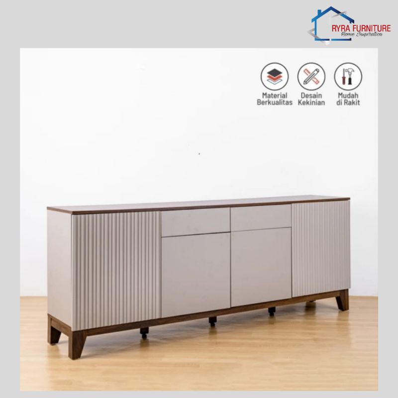 OGGI - DENVER SIDEBOARD - RAK SERBAGUNA / SIDEBOARD MINIMALIS / BUFET MINIMALIS