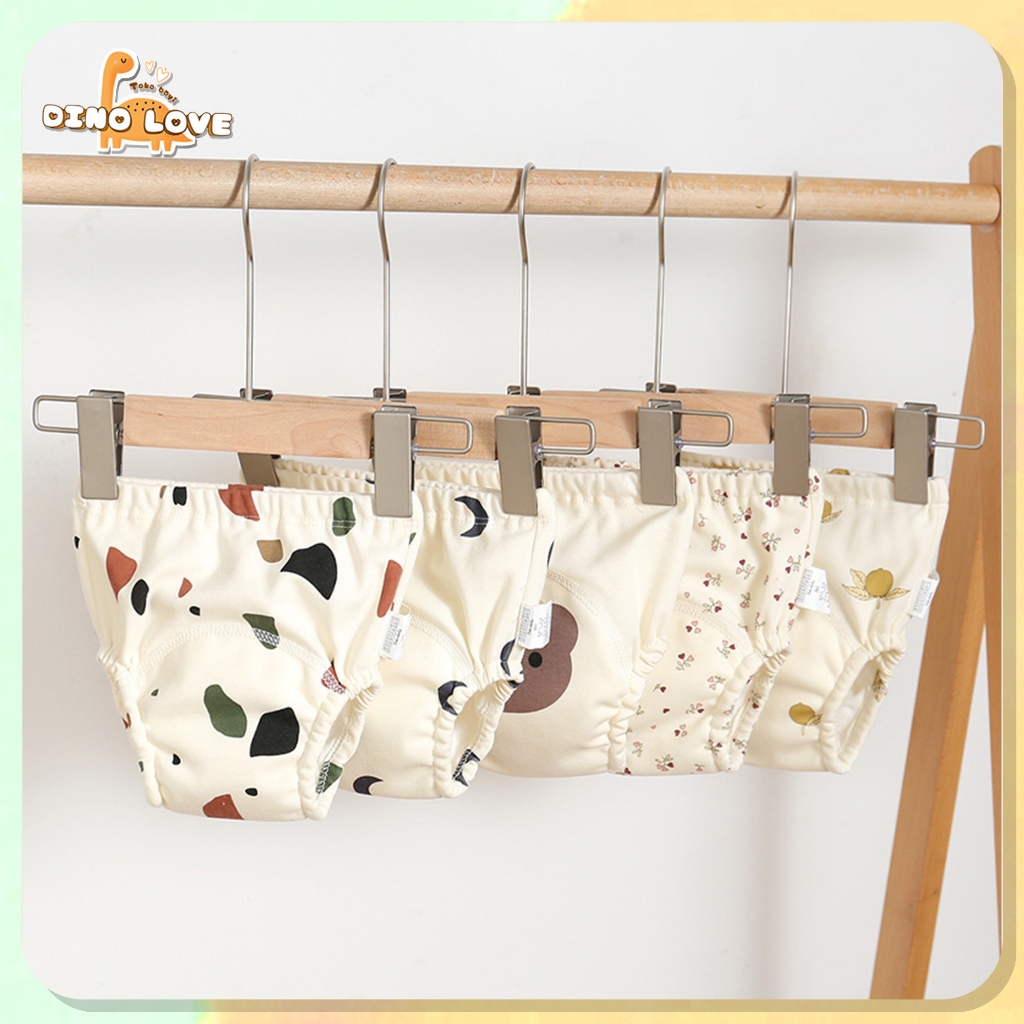 Popok Kain Bayi Celana 6 Layer Cuci Ulang Baby Diaper Training Pants Clodi Diapers Waterproof