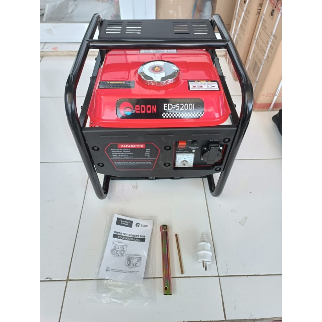 GENSET 3000 Watt EDON 5200I Gasoline Generator Generator Bensin Edon Bergaransi resmi Edon genset ge