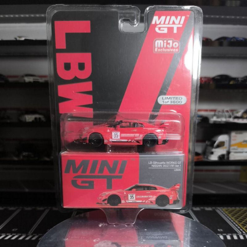 mini gt nissan gtr r35 lbwk #311