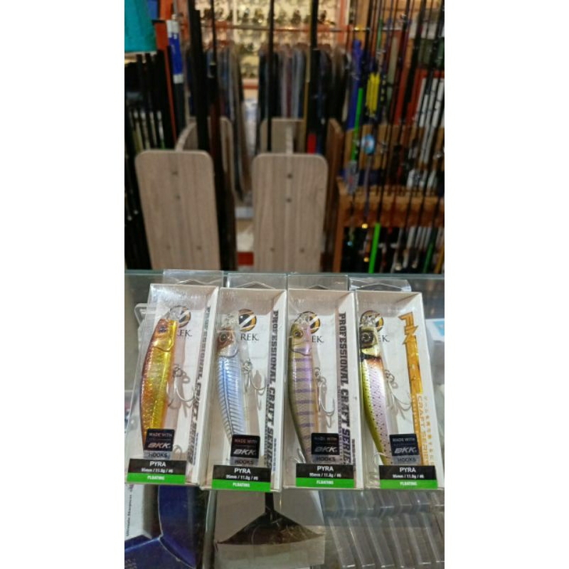 Umpan Zerek Pyra Floating 95mm &120mm