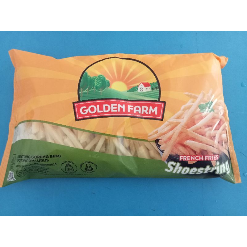 

GOLDEN FARM KENTANG 1KG SHOESTRING / STRAIGHTCUT / CRINKLE CUT