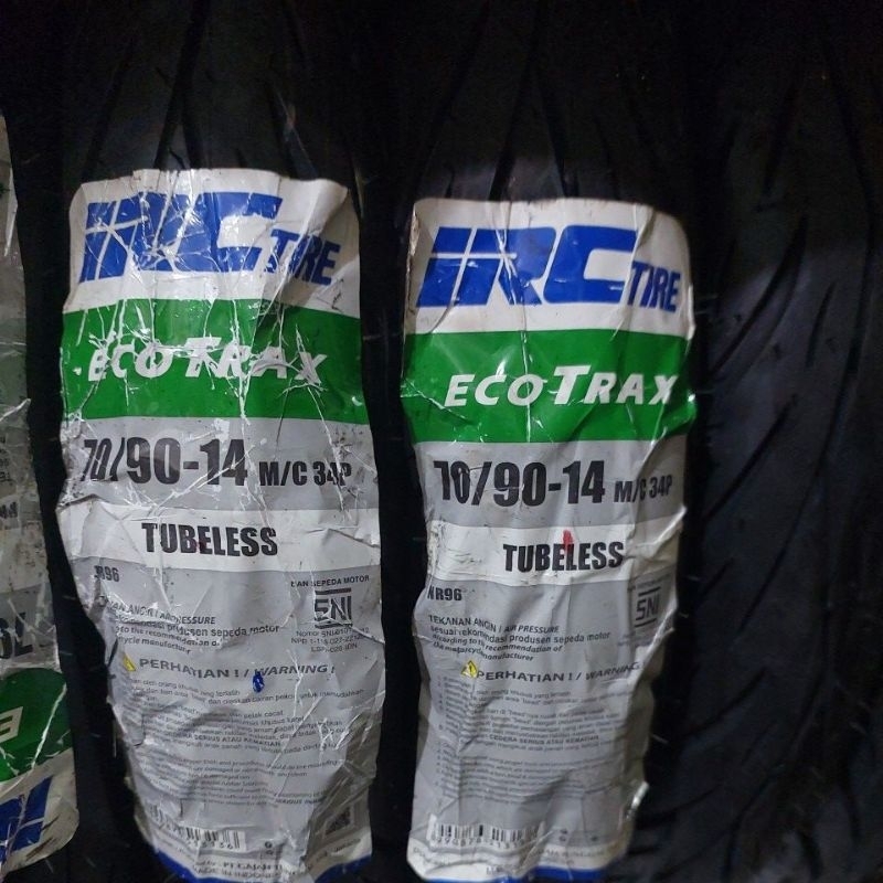 BAN LUAR IRC TUBLES RING 14 70/90