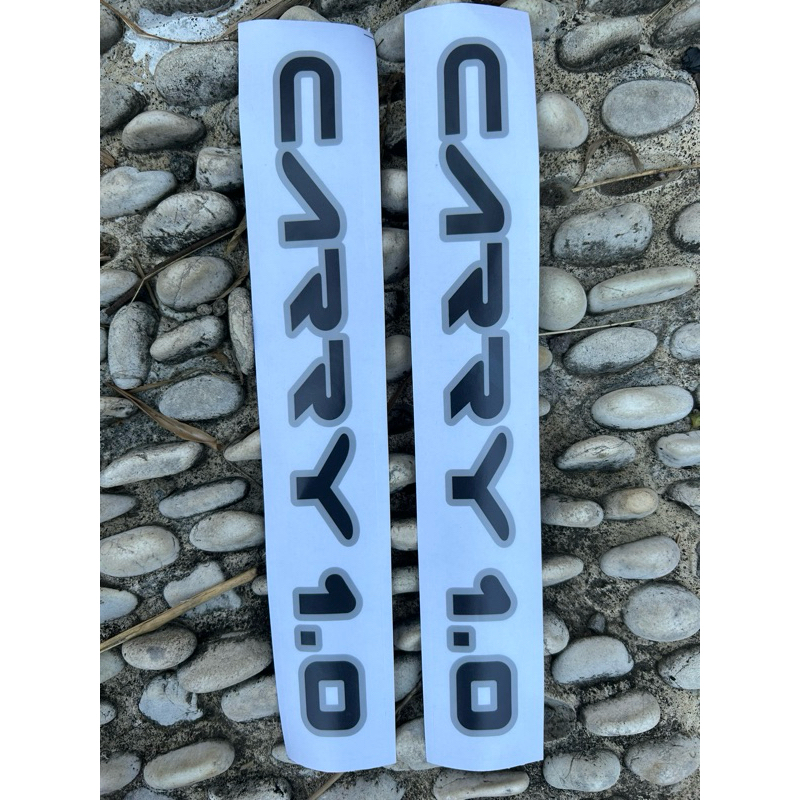 sticker tulisan carry 1.0 termurah