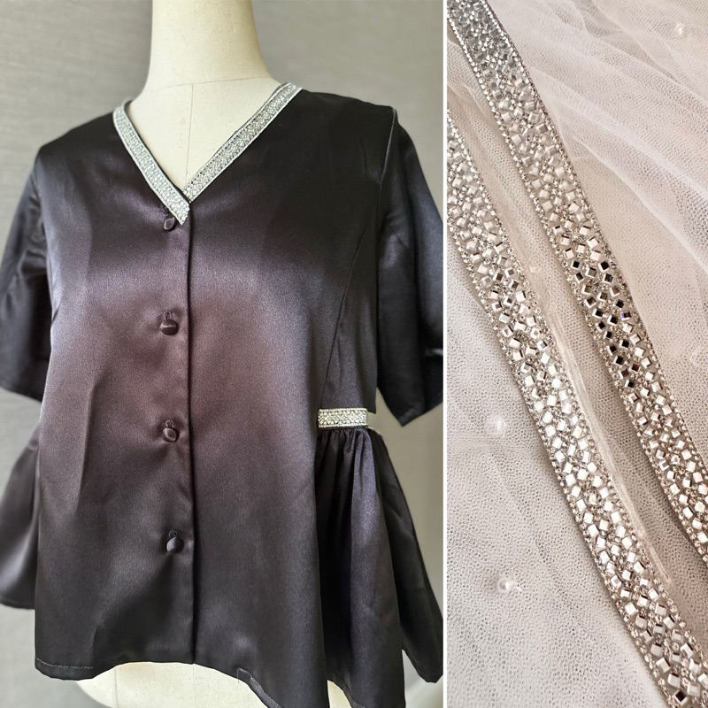 Payet setrika - Shiny Egita / Payet tempel / Payet praktis (PER BARIS)