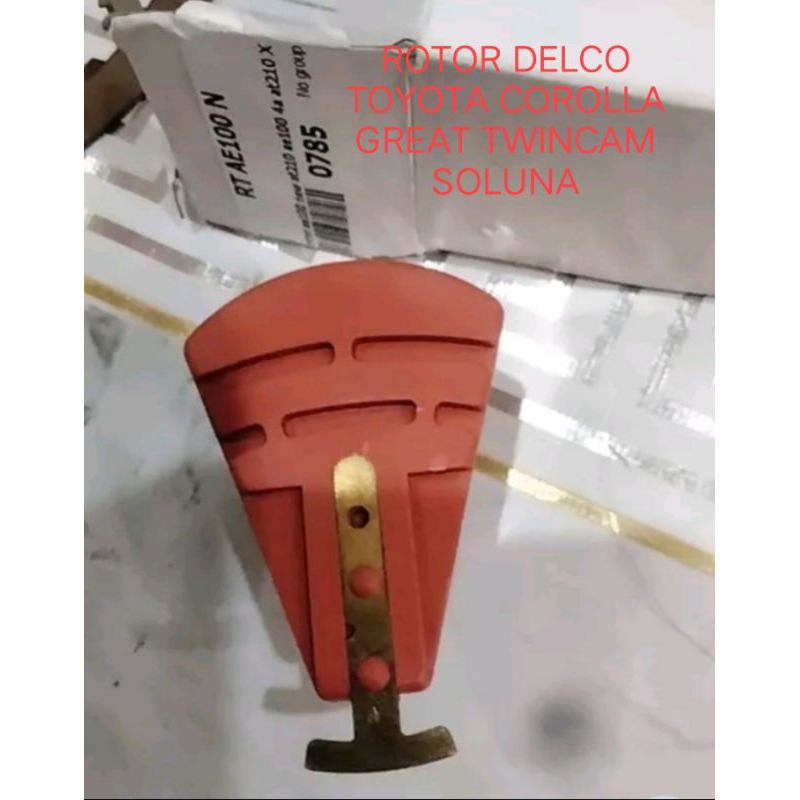 ROTOR DELCO TOYOTA COROLLA TWINCAM SOLUNA