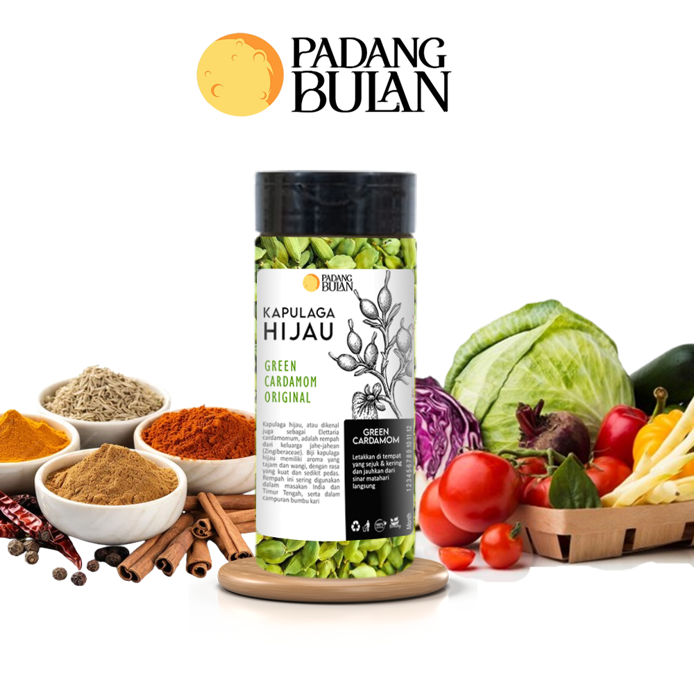 

Kapulaga Hijau Premium 50gr Green Cardamom Premium - Padangbulan