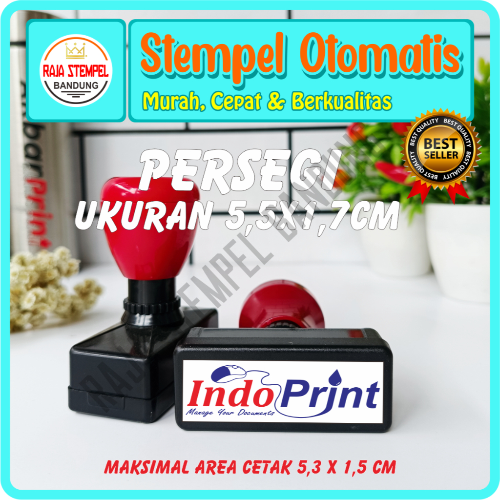 

STEMPEL FLASH PERSEGI UK 5,5X1,7CM, STAMPEL LOGO USAHA, STEMPLE ONLINE SHOP, STAMPLE PERUSAHAAN