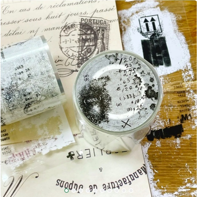 

[New 2024] Plus Minus NULL Pet Tape Sticker Sample