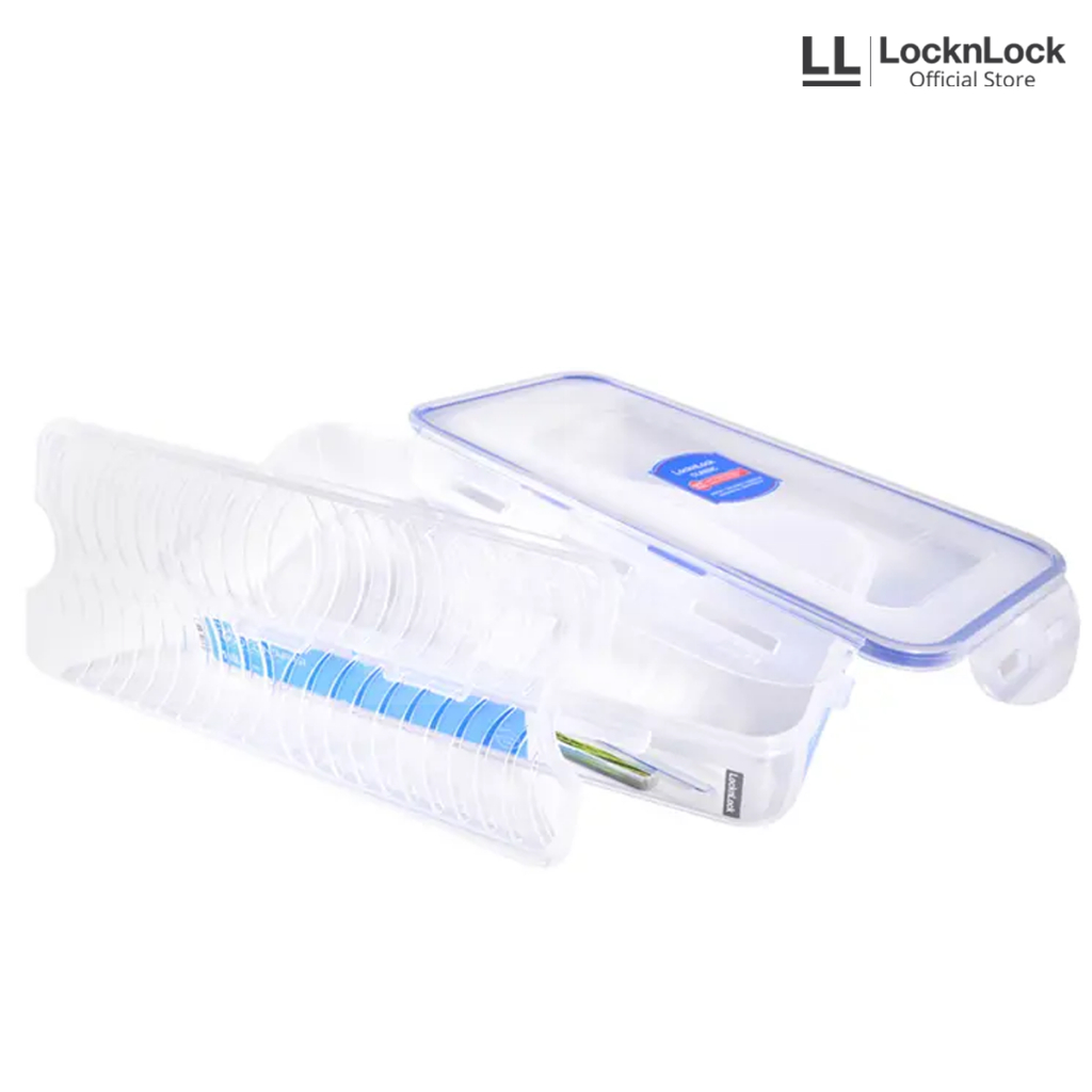 LocknLock Classic Kotak Serbaguna Rectangular Tall 1.6L With Tray Wadah Makanan Food Container Kotak
