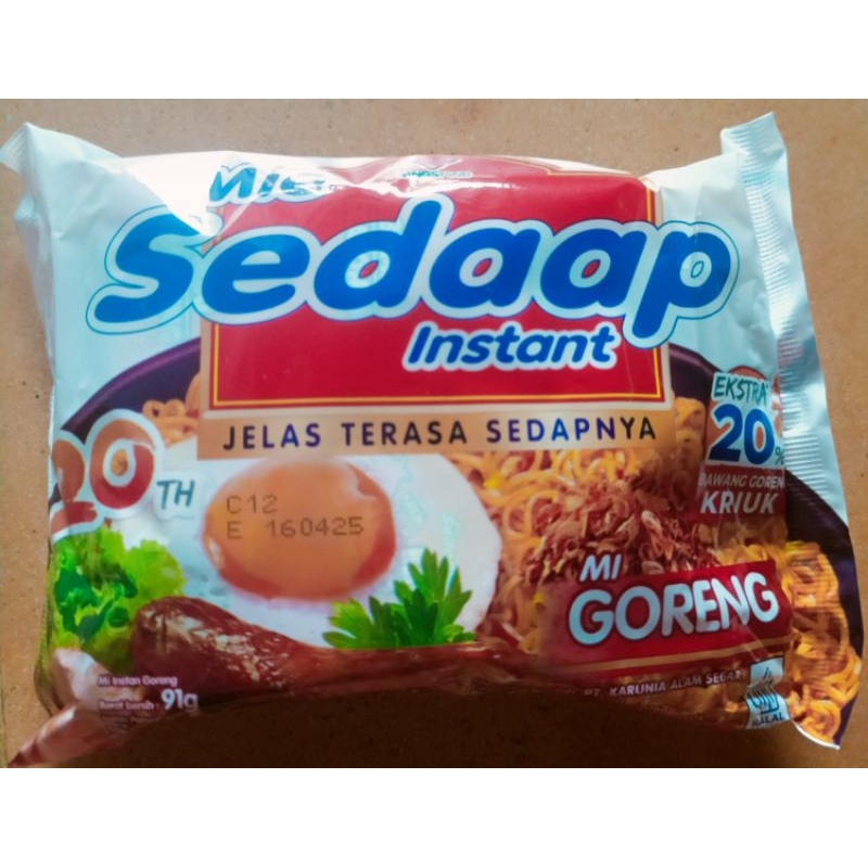 

Mie Sedaap Goreng/Mie instan