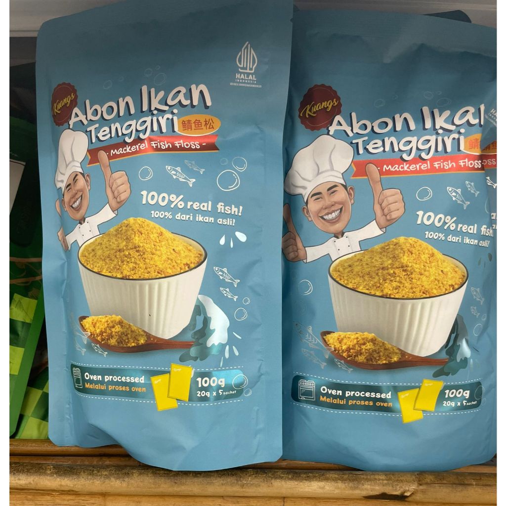 

abon ikan tenggiri 100gr abon MPASI pouch