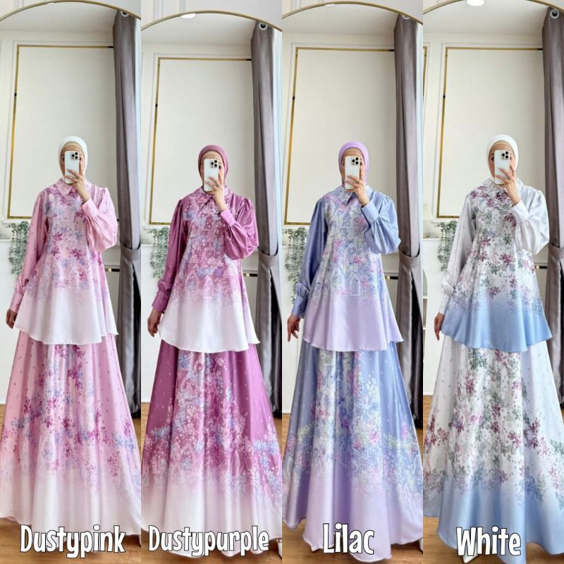 DARA SET by ori GLAMZ GLZ  rok + tunik