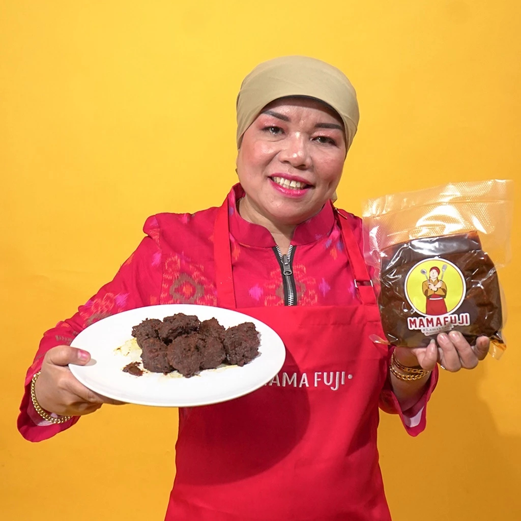 

Mamafuji - Rendang Padang Daging Asli 350 gr (BISA COD)