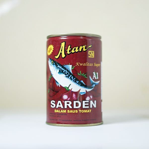 

ATAN SARDEN SAUS TOMAT 155G / SARDEN ATAN 155 G