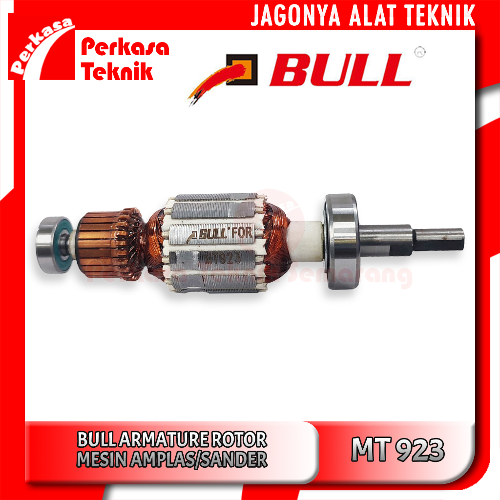 BULL Armature Angker MT923 Mesin Amplas Maktec MT 923