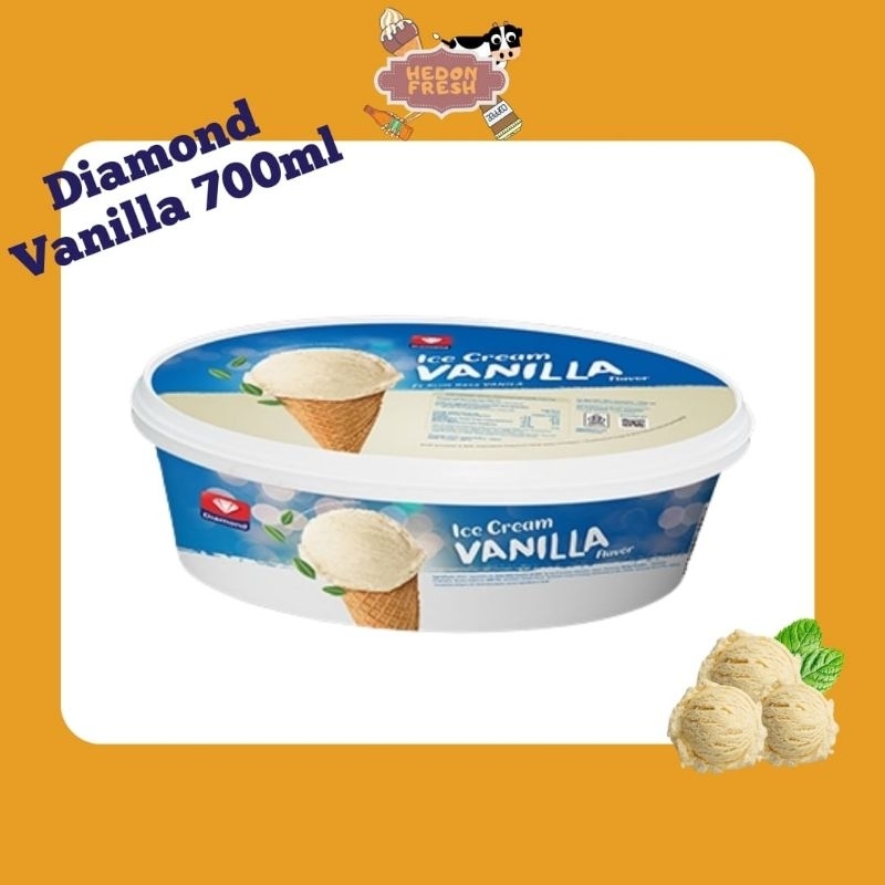 

Ice Cream Diamond Vanilla 700ml