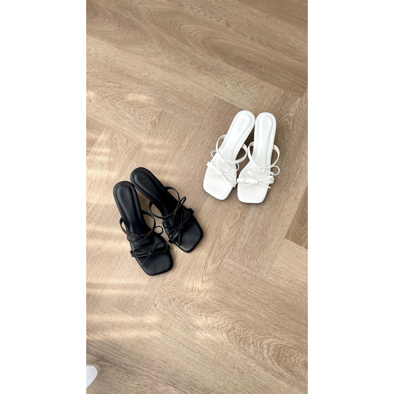 Aloha - 7cm Heels - Aileen Heels | Sandal Slip on | Sandal daily wanita | Sandal wanita murah | Heel