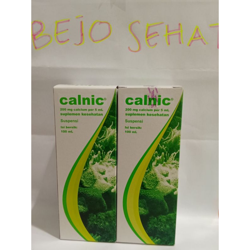 Calnic /Sirup 100ml/ calnic kaplet box 30 tablet/ calnic kaplet 10 tablet